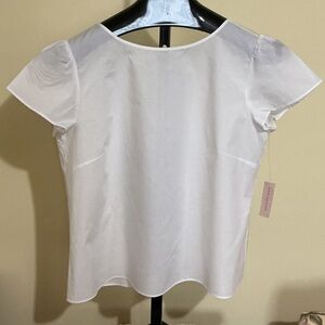 Ann Taylor Classic White Blouse